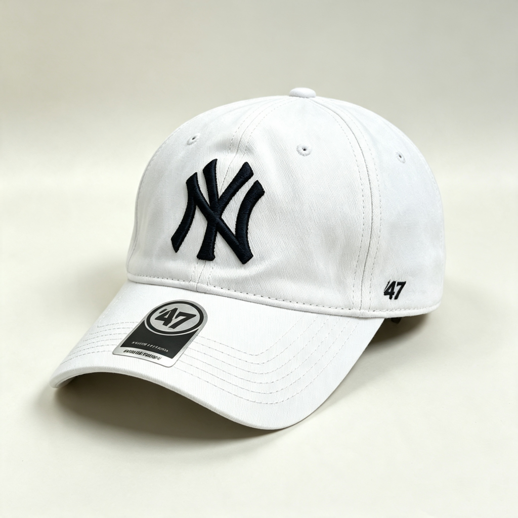 New York Yankees 47FORTY Adjustable White