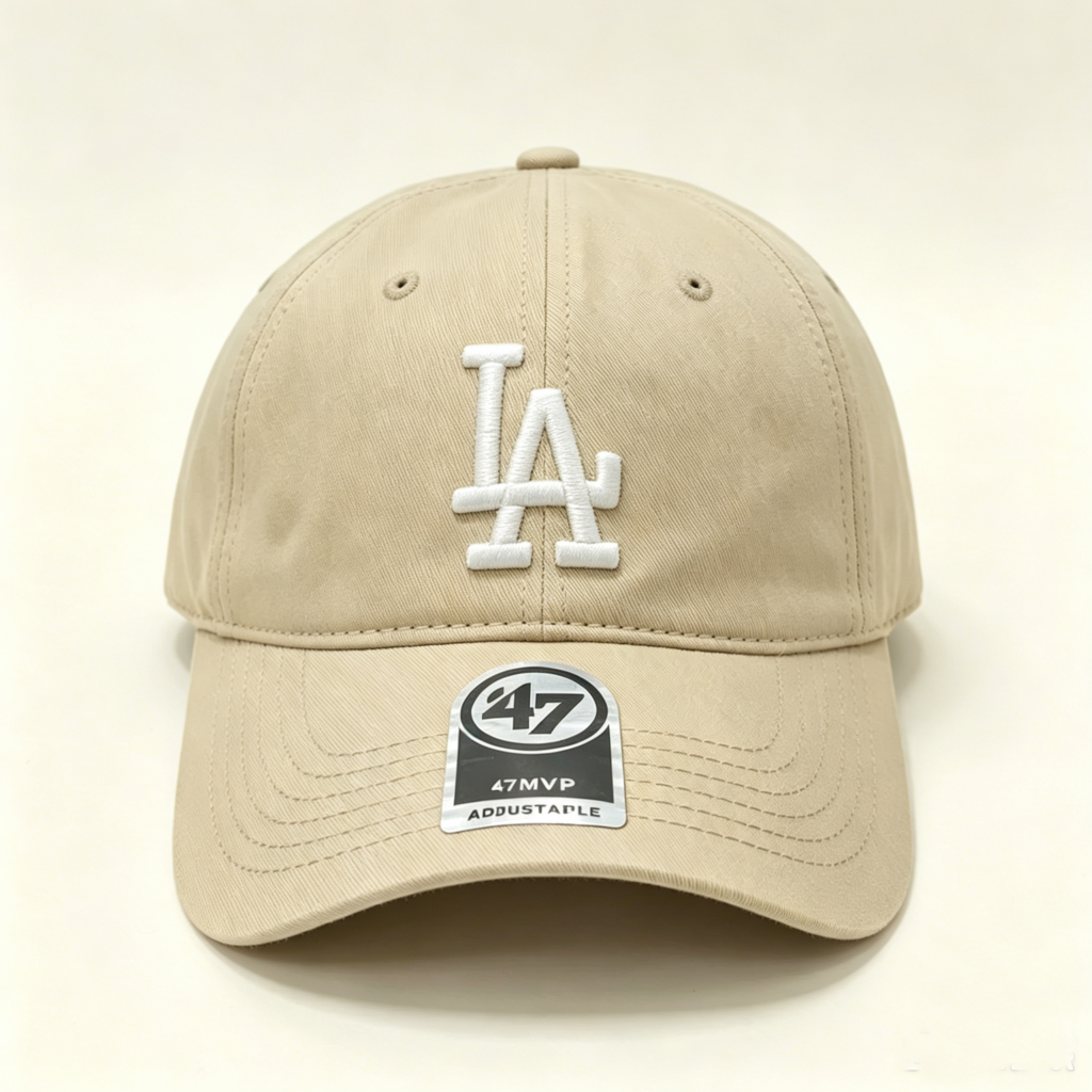 Los Angels 47FORTY Adjustable Beige