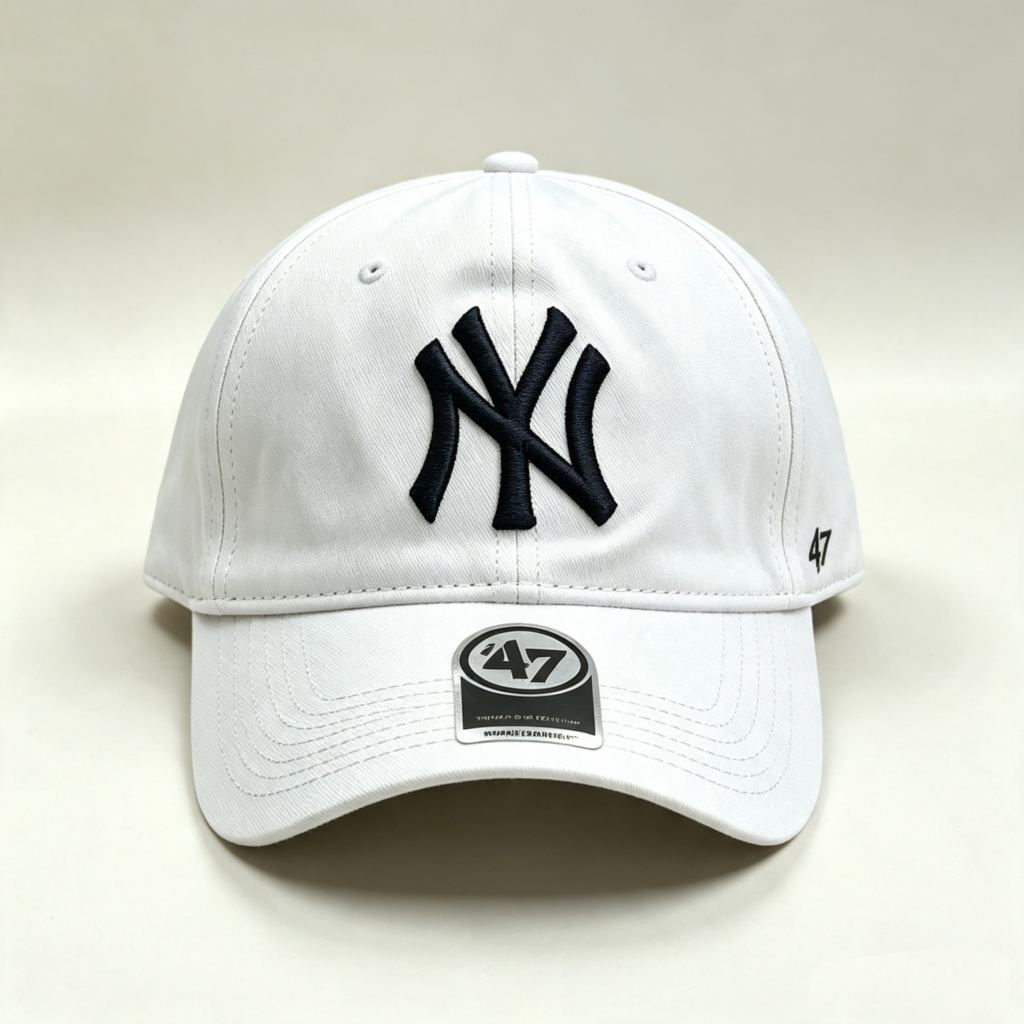 New York Yankees 47FORTY Adjustable White