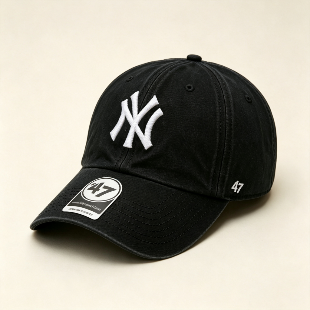 New York Yankees 47FORTY Adjustable Black