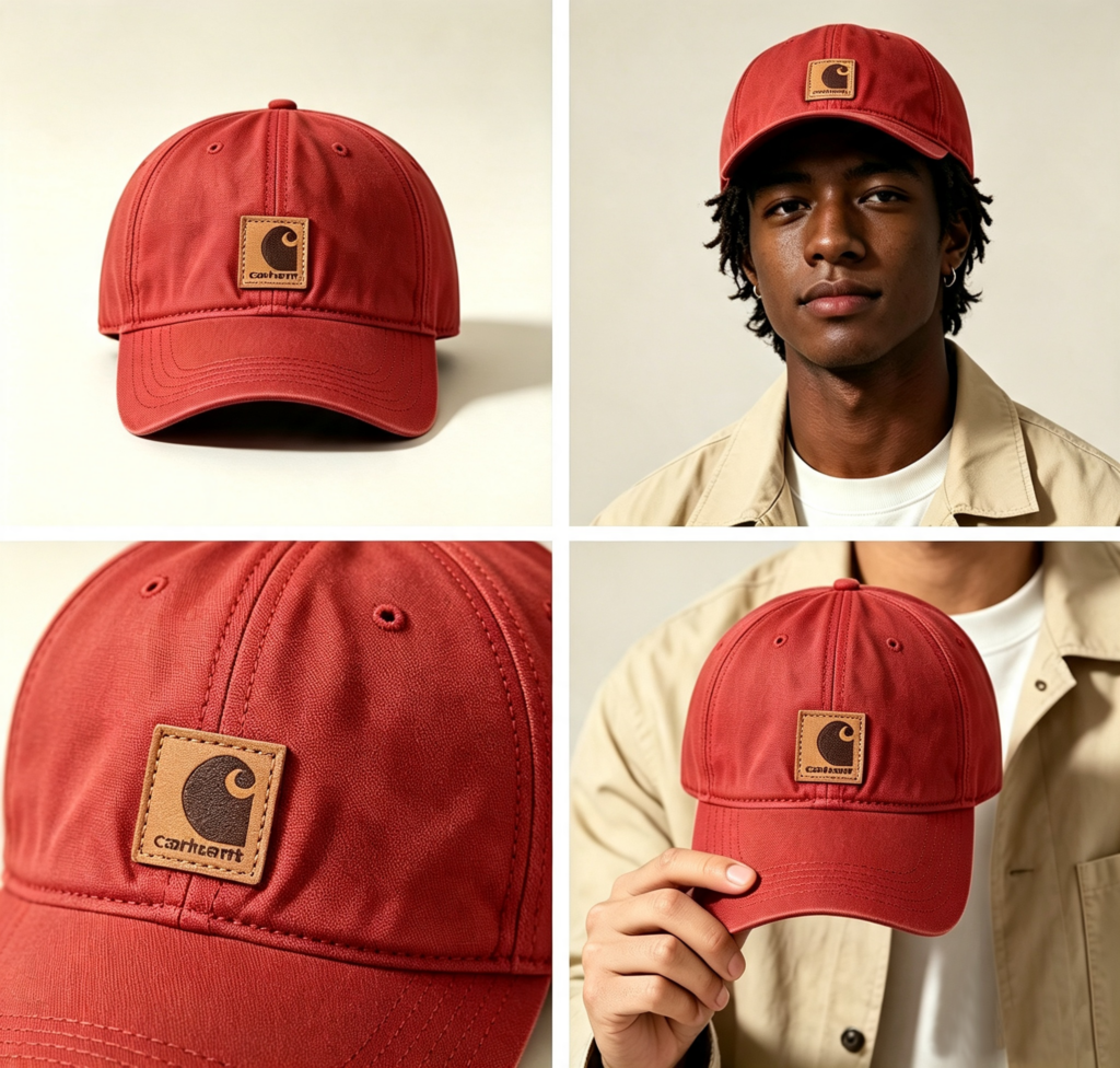 Carhartt Cap Canvas Red