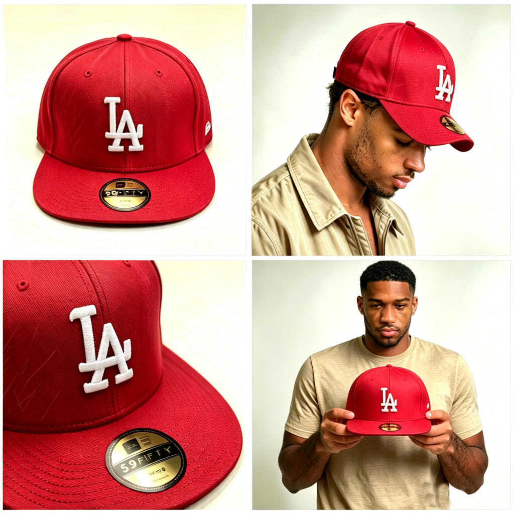 New Era Los Angeles 59FIFTY Red