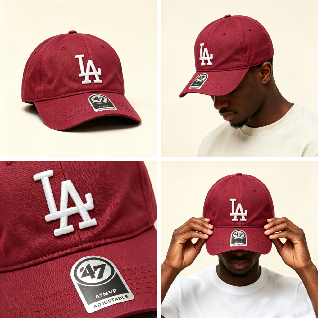 Los Angels 47FORTY Adjustable Red