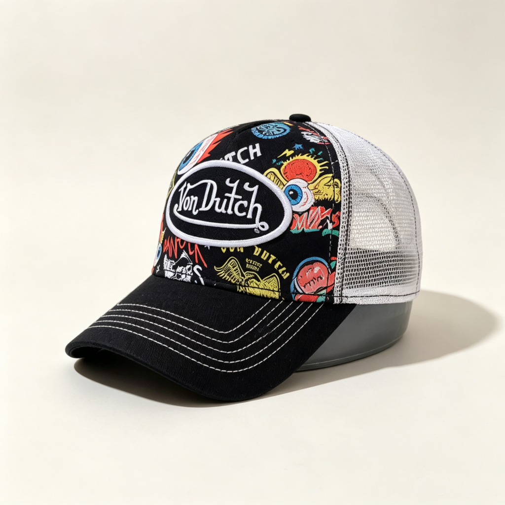 Von Dutch Cap Jax Black
