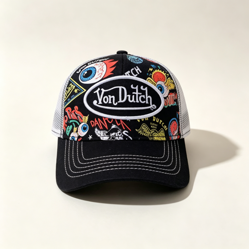 Von Dutch Cap Jax Black
