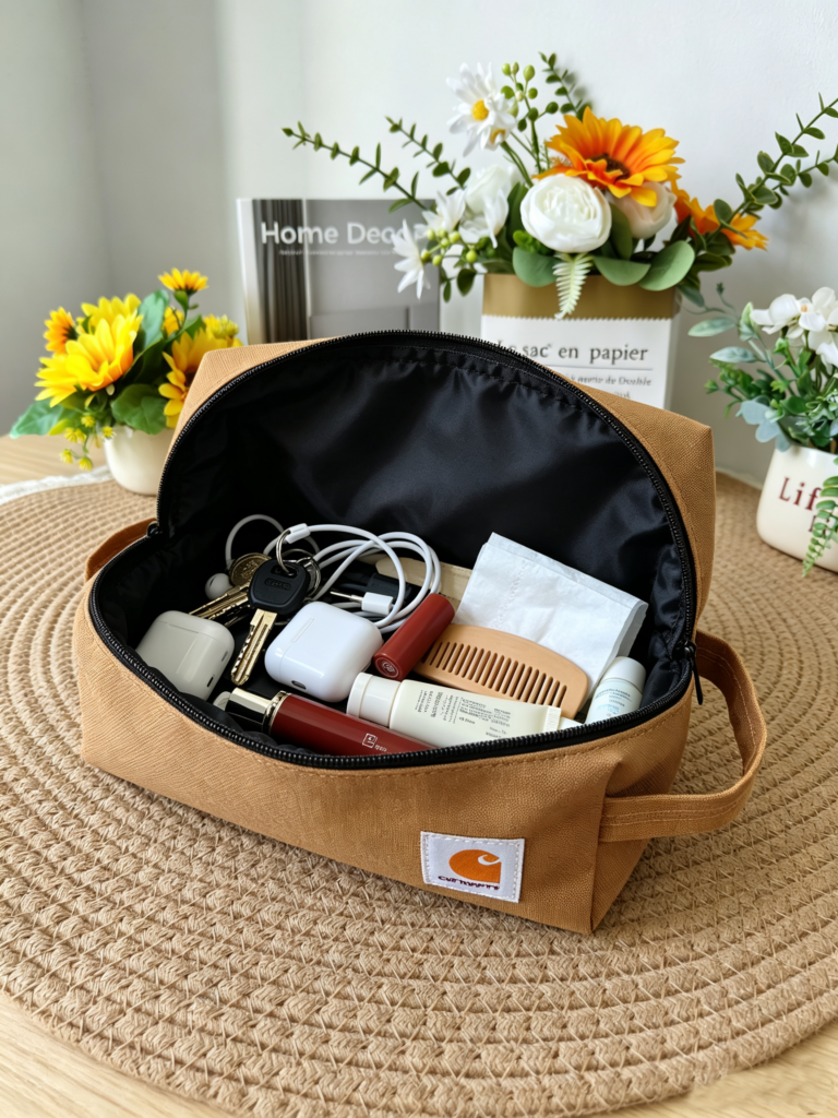 Carhartt Toiletry Bag Brown