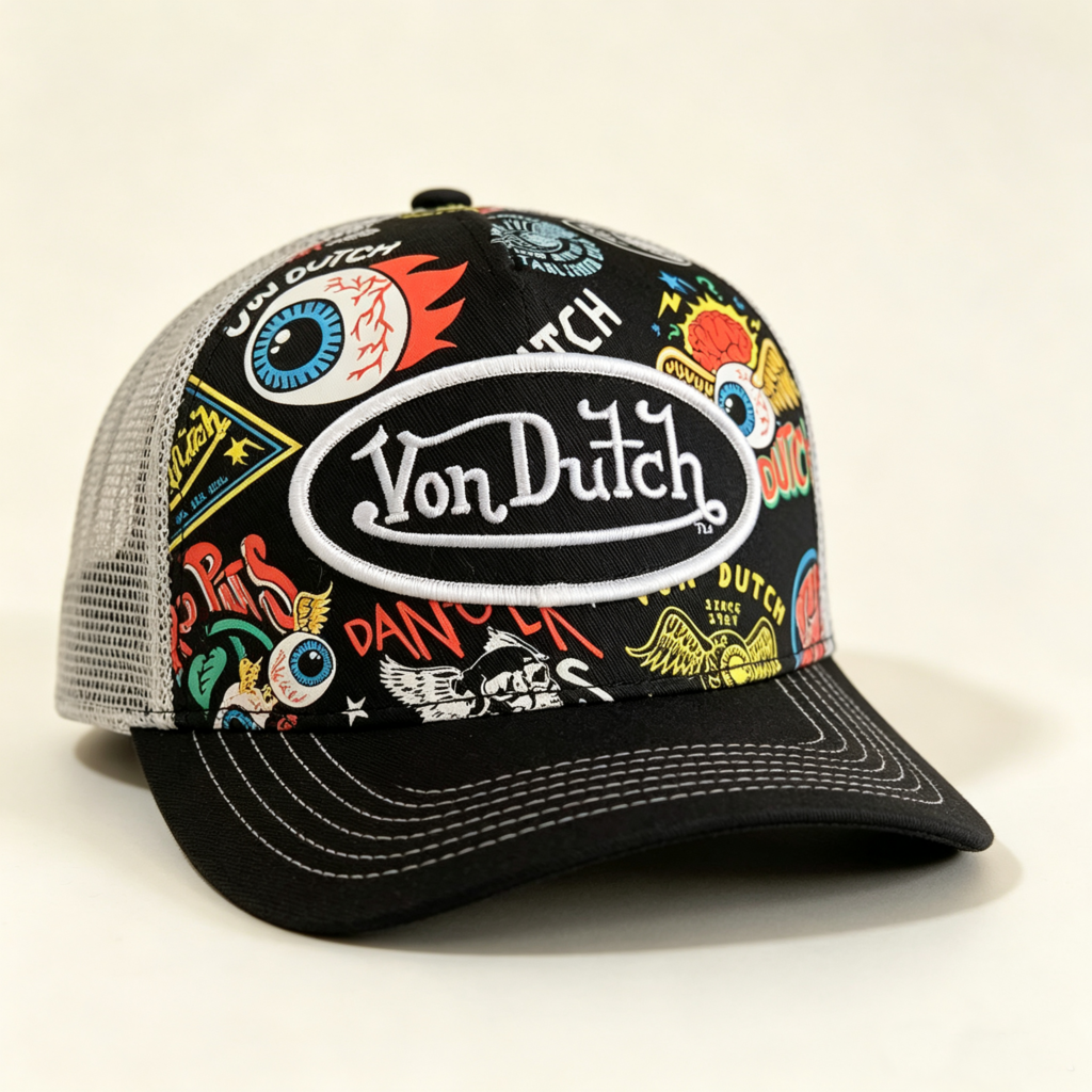 Von Dutch Cap Jax Black