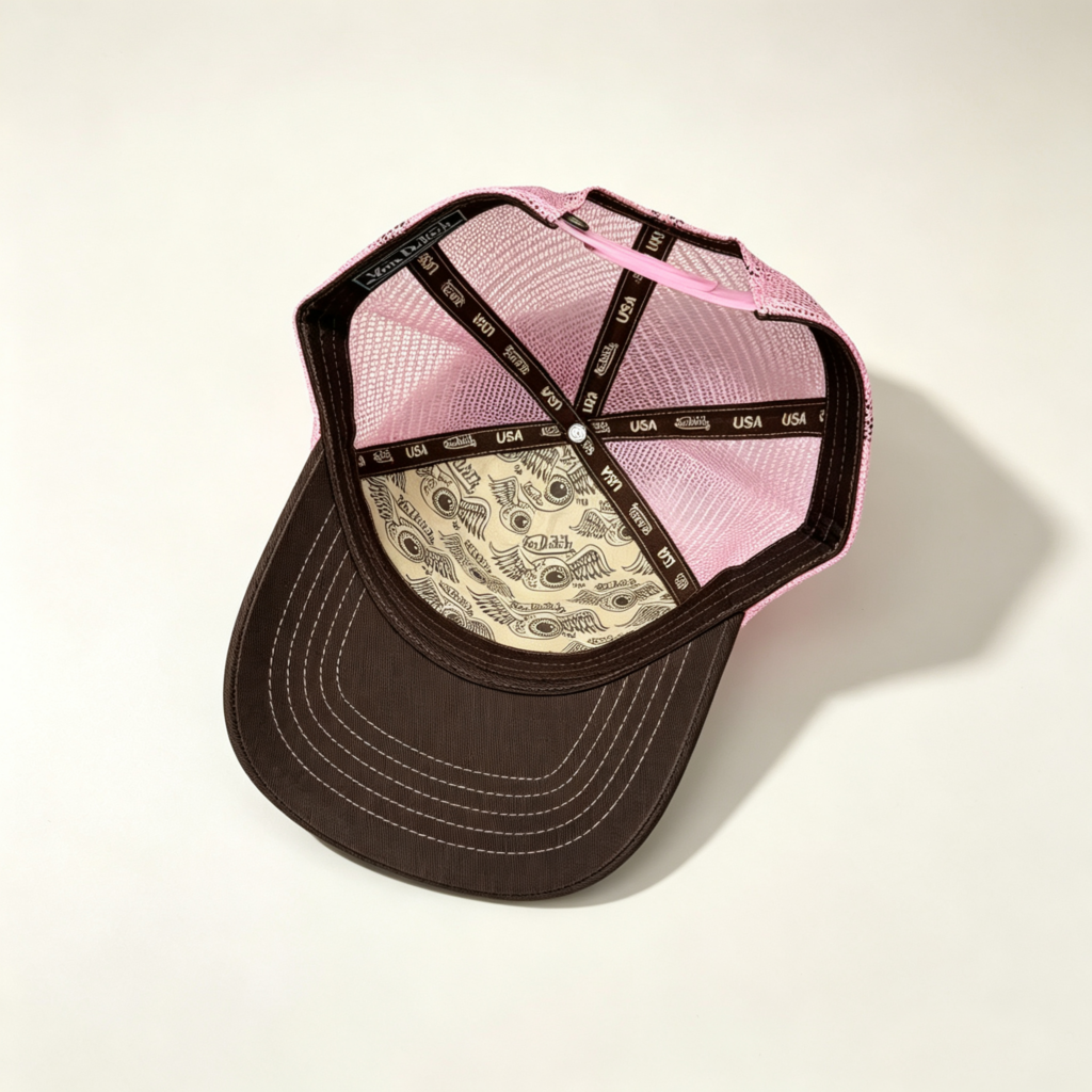 Von Dutch Cap Brown and Pink