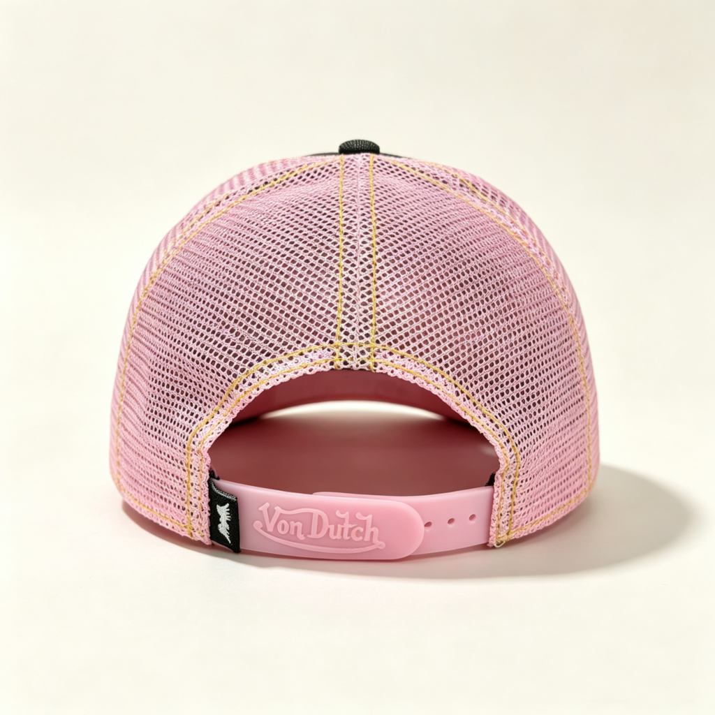 Von Dutch Cap Denim Pink