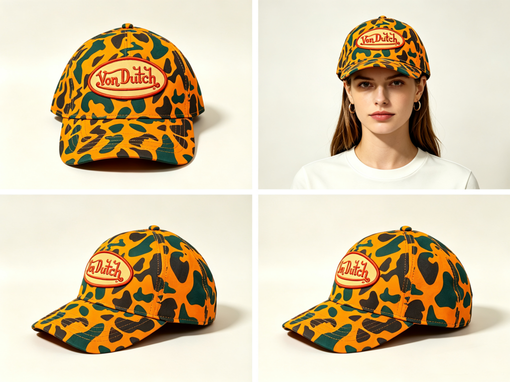 Von Dutch Cap Camo
