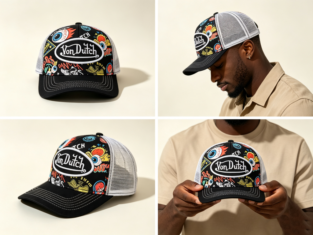 Von Dutch Cap Jax Black