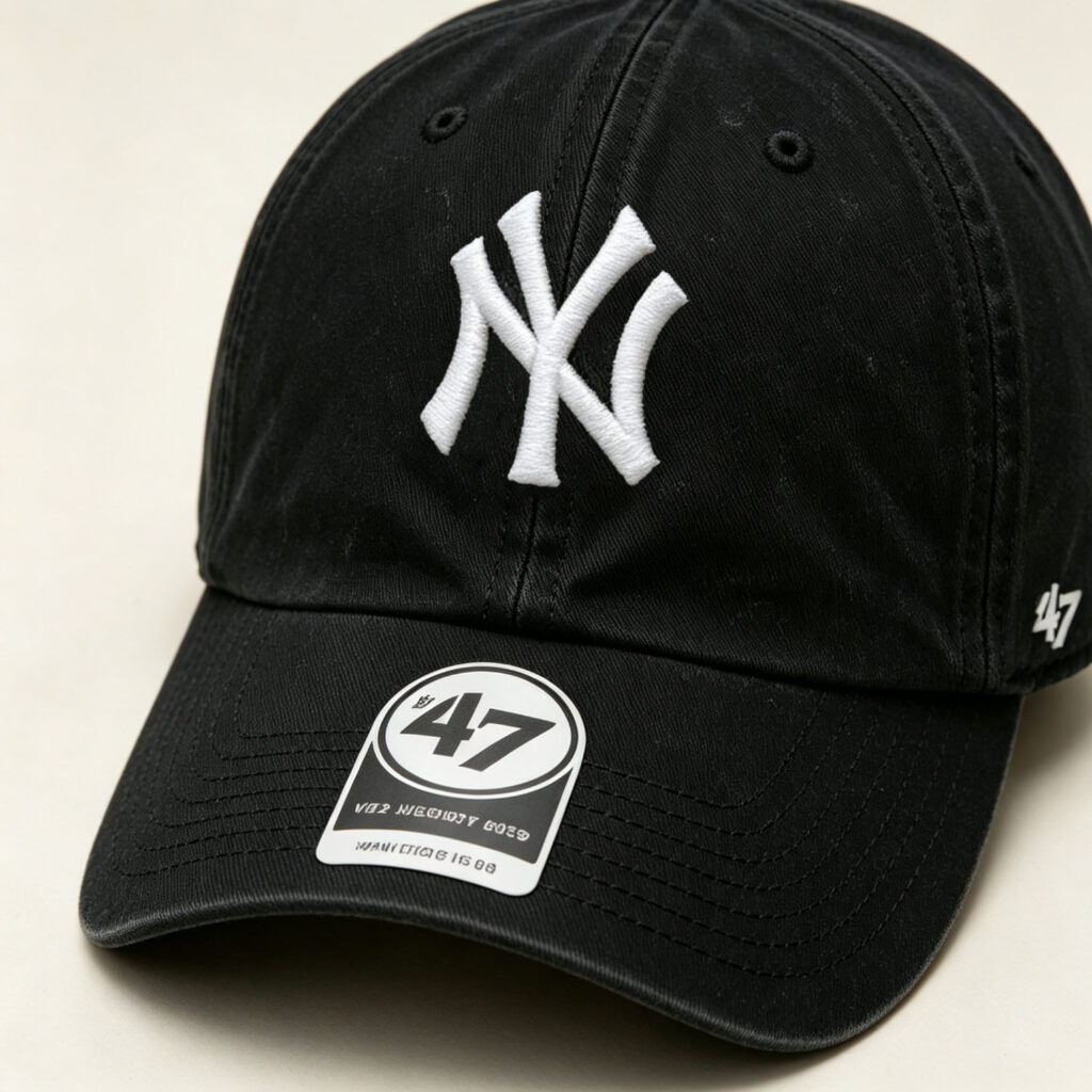 New York Yankees 47FORTY Adjustable Black