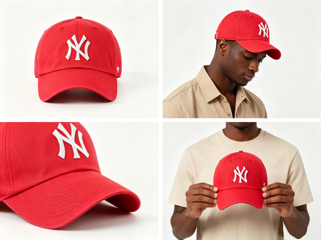 New York Yankees 47FORTY Adjustable Red