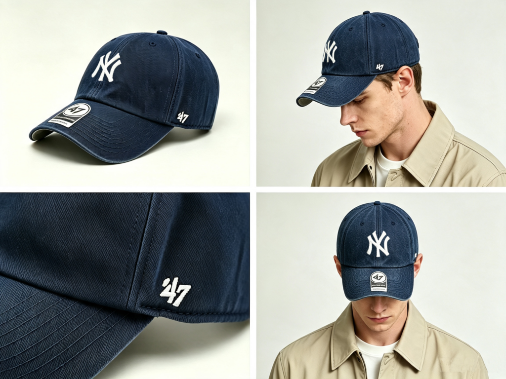 New York Yankees 47FORTY Adjustable Navy