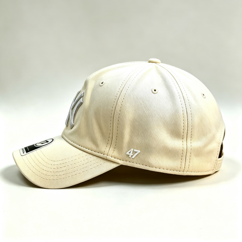 New York Yankees 47FORTY Adjustable Beige