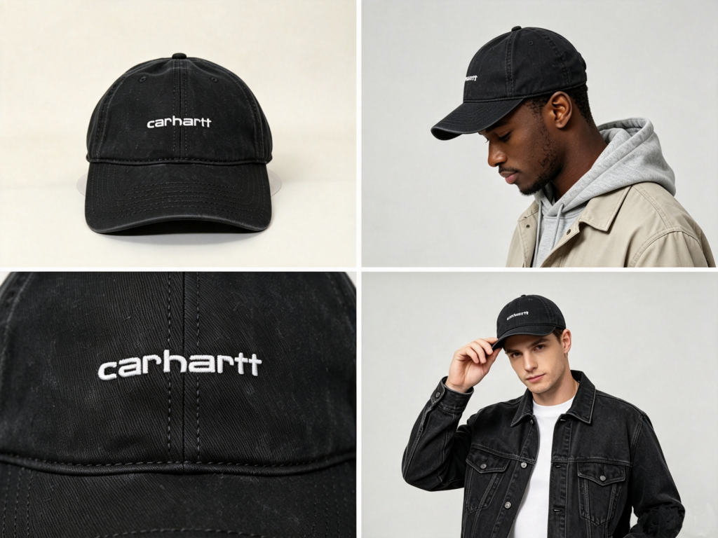 Carhartt Cap Letter Black